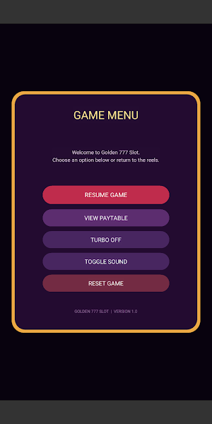 GOLDEN 777 SLOT Screenshot 3