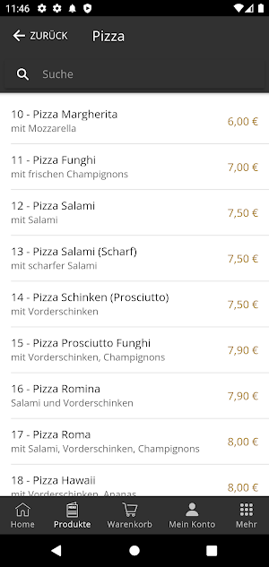 Pizzeria Lugana Screenshot 3