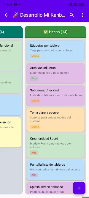 Libre Kanban Screenshot 3