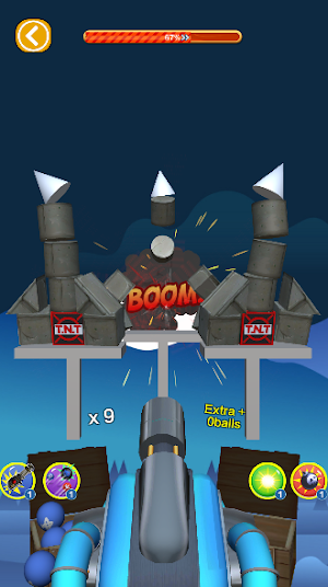 Cannon Ball Blast: Knock Balls Screenshot 2