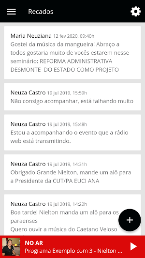 Rádio Web SINDSEP AP Screenshot 3