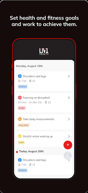 LIV1 Health Screenshot 3