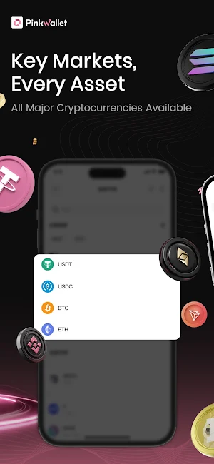 PinkWallet: Crypto & Stocks Screenshot 3