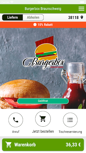 Burgerbox Braunschweig Screenshot 0