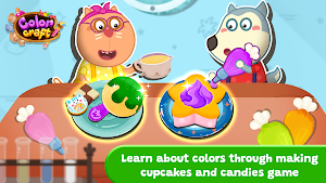 Wolfoo Learn Craft: Color Shop Screenshot 2