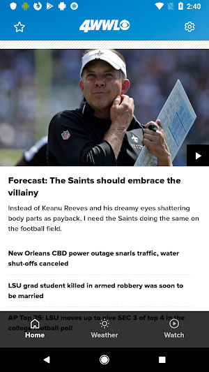 New Orleans News from WWL Screenshot 0