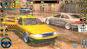 City Taxi Driving Simulator 3D Screenshot 0