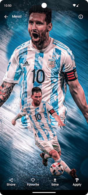 Football Wallpapers 4K Phone Screenshot 1