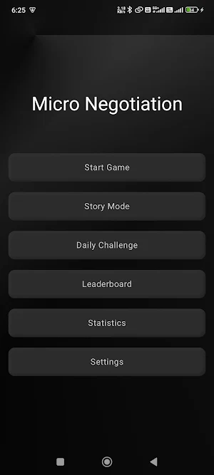 Micro Negotiation Game Screenshot 0