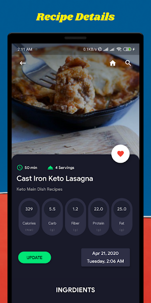 Keto Diet Recipes - Ketogenic Diet Recipes Free Screenshot 3