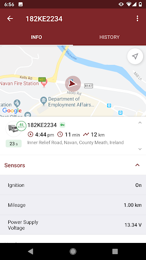 Vanguarder Vehicle Tracking Screenshot 2