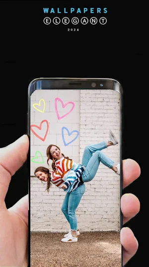 خلفيات فتاة سعيدة للبنات 3D Screenshot 3