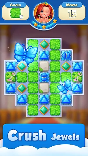Jewel Crush™️ - Match 3 Fever Screenshot 2