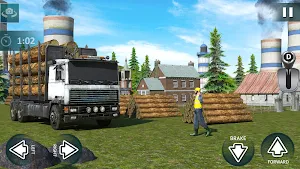 Lorry Truck Driving Game - Euro Truck Driver 2021 Screenshot 3