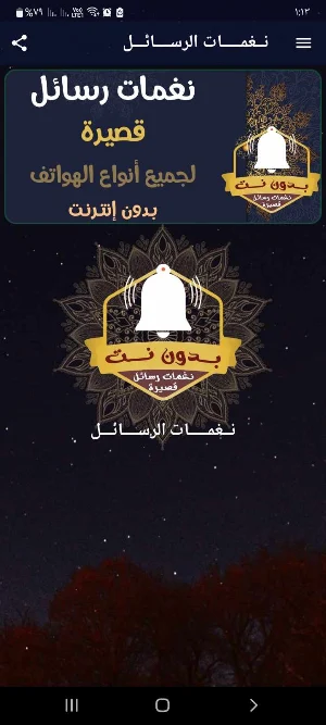 نغمات الرسائل بدون نت 2025 Screenshot 0
