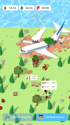 Isle Builder: Click to Survive Screenshot 2
