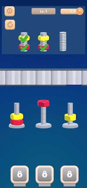 Screw Art: Sorting Puzzle Screenshot 3