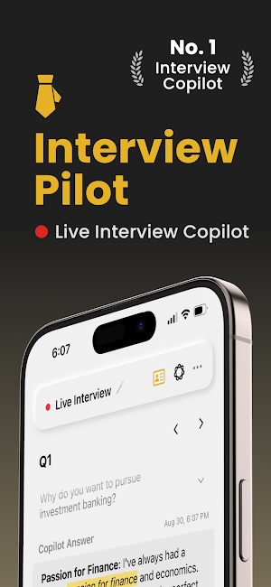 Interview Pilot: AI Copilot Screenshot 0