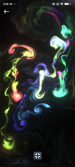Fluid Magic: Live wallpaper 4D Screenshot 1