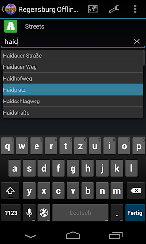 Regensburg Offline City Map Screenshot 3