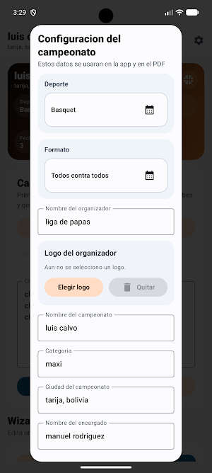 Fixture Facilito Screenshot 1