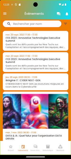 IMA - Réseau Screenshot 1