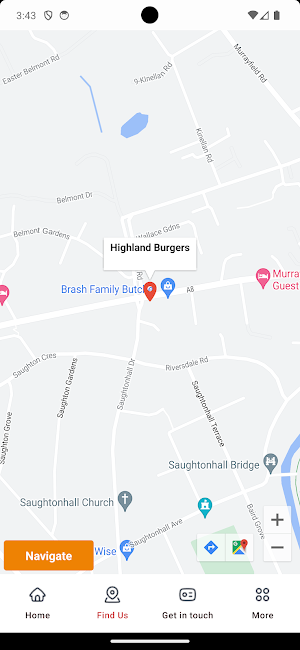 Highland Burgers Edinburgh Screenshot 1