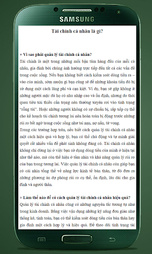 Quan Ly Tai Chinh Screenshot 1
