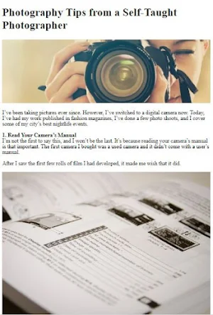 How to Learn Photography Screenshot 3