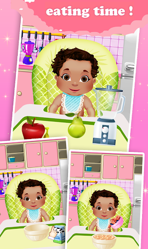 Baby Caring Bath And Dress Up Baby Games Screenshot 3