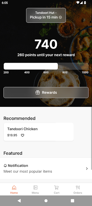 Tandoori Hut Screenshot 0