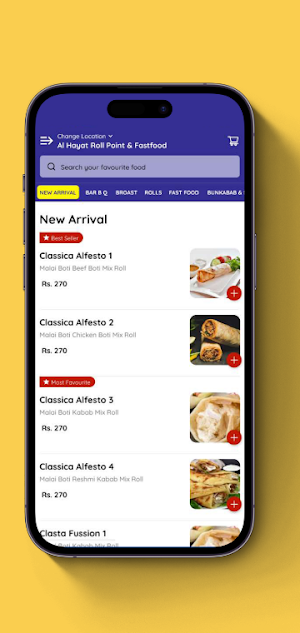 Al Hayat Roll Point & Fastfood Screenshot 3