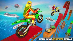 Real Bike Stunt Master: New Superbike Racing Games Screenshot 2