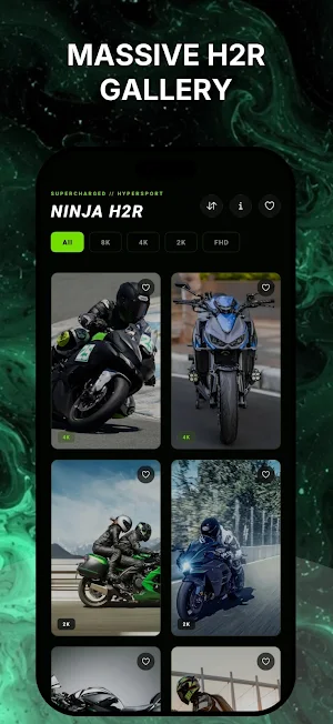 Kawasaki Ninja H2R Wallpapers Screenshot 1