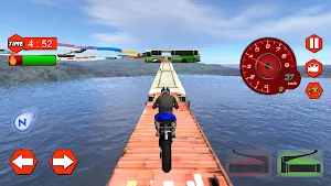 NitroSpin Extreme Bike Run Screenshot 1