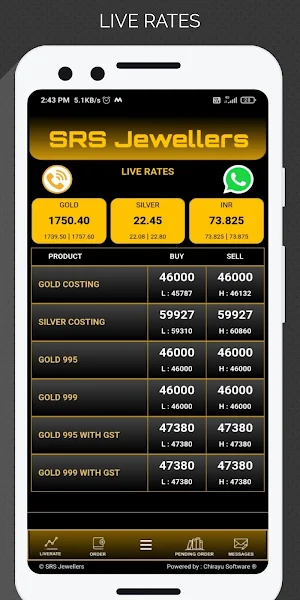 SRS Jewellers Screenshot 0
