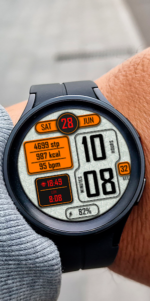 DIGI NETROMUN WD165 Watch face Screenshot 3