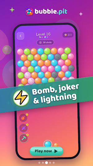 bubble.pit · Bubble Shooter Screenshot 2