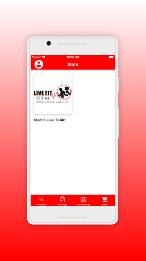 Live Fit App Screenshot 1