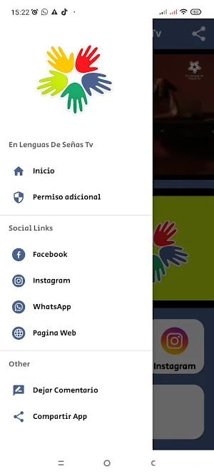 En lengua de señas Tv Screenshot 2