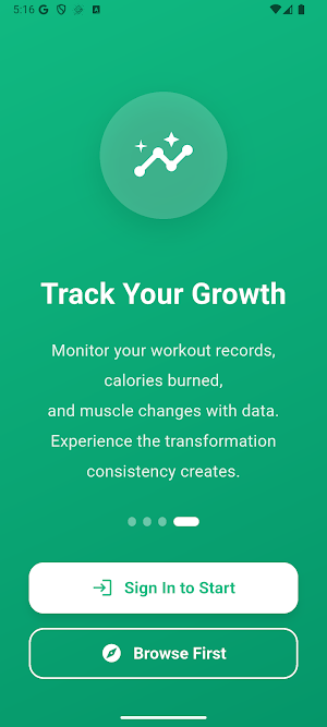 Myokine - Home Workout Screenshot 1