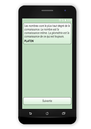 Citations&Mathématiques Screenshot 2