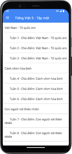 Tiếng Việt Lớp5 - Tập một Screenshot 3