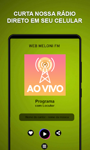 Web Meloni Fm Screenshot 0