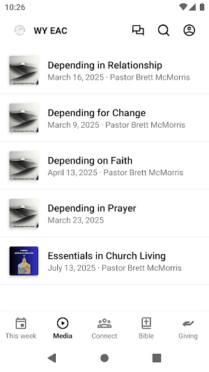 WY Evanston Alliance Church Screenshot 1