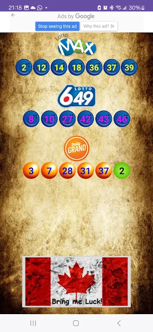 LottoCAN Screenshot 2