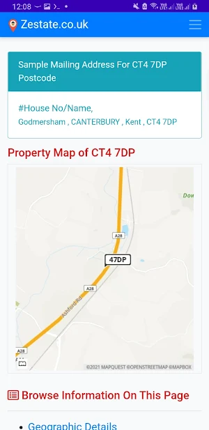Zestate UK Real Estate Search Screenshot 2