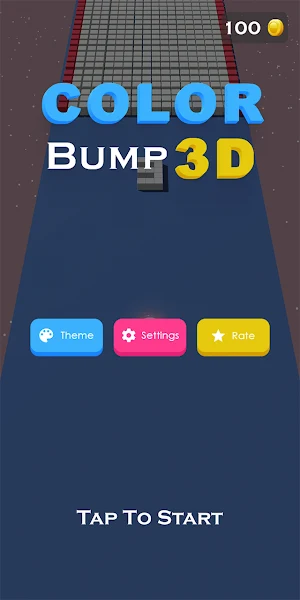 Color bump 3d Color ball push, Ball bump 3d Screenshot 0