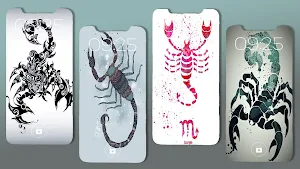 Zodiac Sign: Scorpio Wallpaper Screenshot 2
