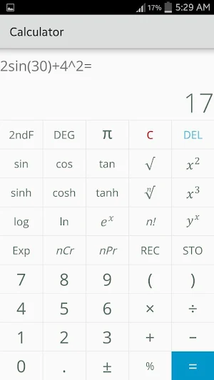 Calculator Screenshot 1